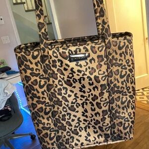 Leopard print bag